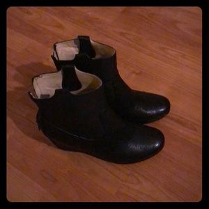 Frye Carson Wedge Boots